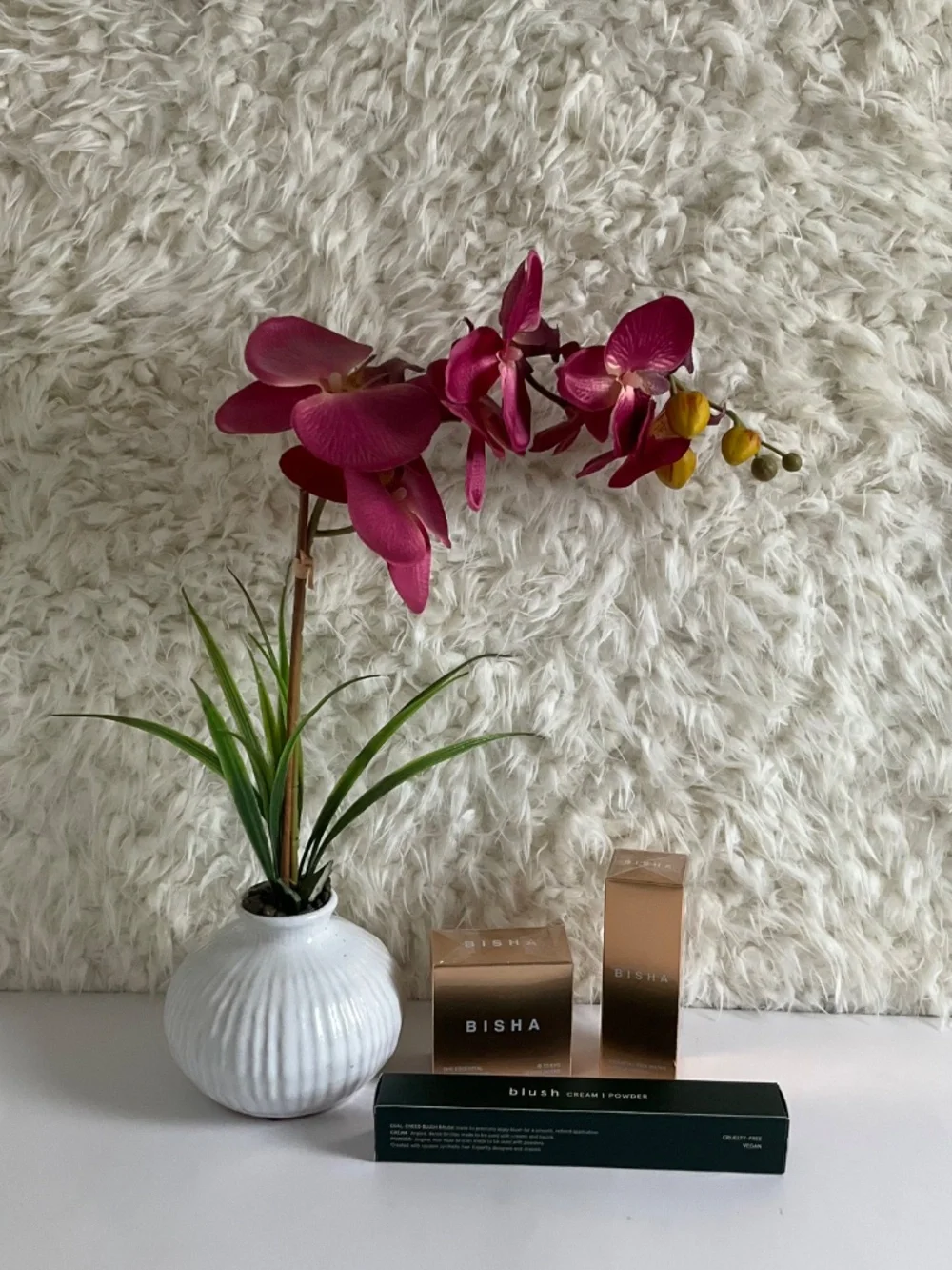 BISHA SETTING POWDER & RICE WATER MAKE-UP REMOVER W/ BONUS CIELE POWDER BLUSH!